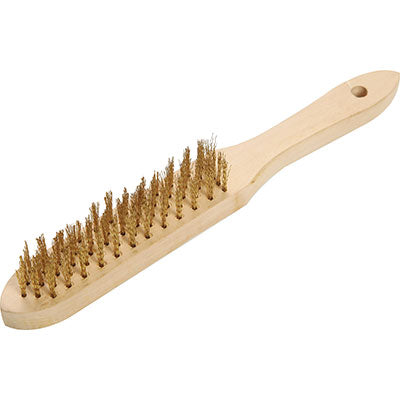 Spazzola acciaio ramato curva 323515 wokin