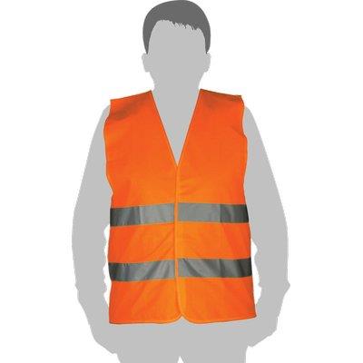 Gilet alta visibilita arancio 4521 wokin
