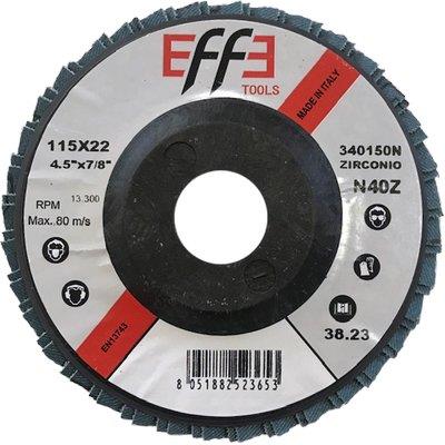 Disco a lamelle radiali zirconio effe