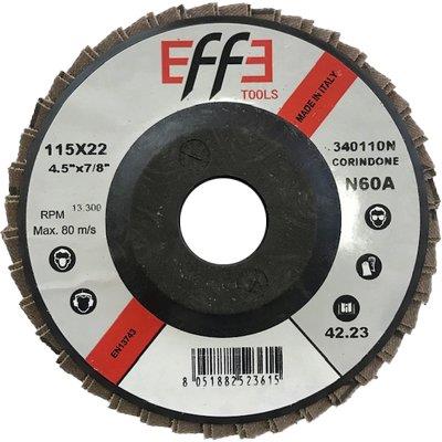 DISCO LAMELLE RADIALI CORINDONE EFFE