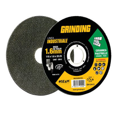 DISCO ABRASIVO TAGLIO CERAMICA INDUSTRIAL GRINDING