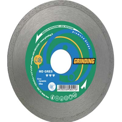 Disco diamantato corona liscia md gres grinding
