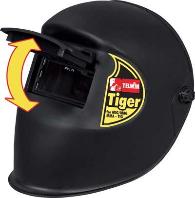 Maschera a casco x saldatura tiger telwin