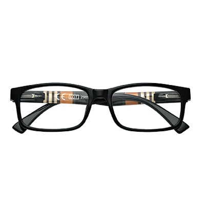 Occhiale lettura +2,5 b25-blk250 zippo