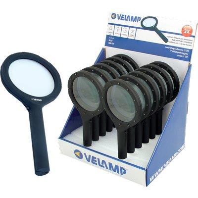 Lente ingrandimento + led velamp