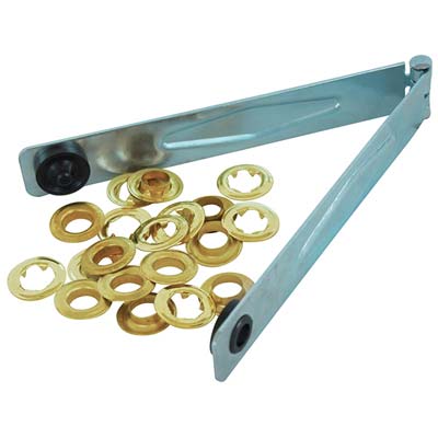 Pinza occhiellatrice a battuta hand