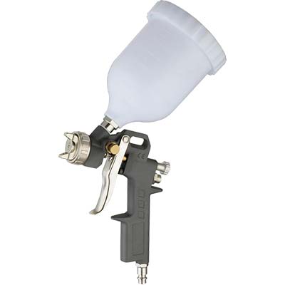 Aerografo ac + serbatoio nylon superiore effe