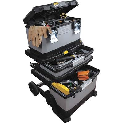 Mobile portautensili 4 in 1 su ruote stanley
