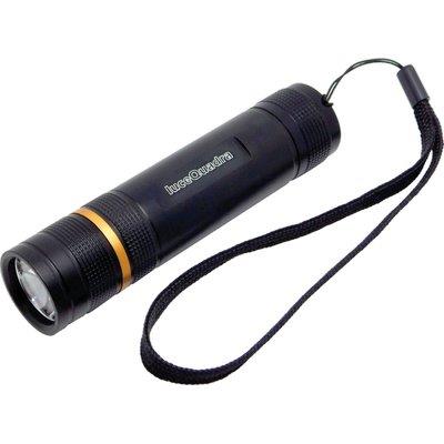 Torcia led nero led 3 luce quadra