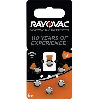 Pila apparecchio acustico rayovac 13 varta