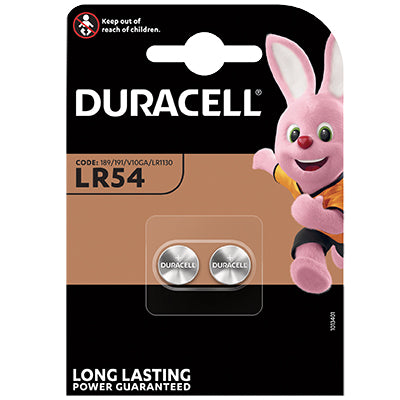 Pila specialistica lr54 duracell