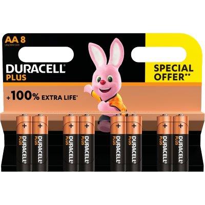 Pila stilo aa plus100 power duracell