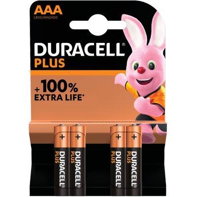 Pila mini stilo aaa plus100 power duracell