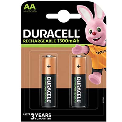 Pila stilo aa ricaricabile duracell