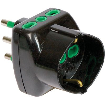 ADATTATORE TRIPLO 16A-16A+SCHUKO FME
