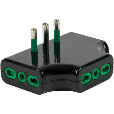 ADATTATORE TRIPLO RIBASSATO 16A-16A FME