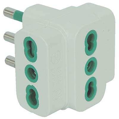 ADATTATORE TRIPLO 16A-16A GARANTI