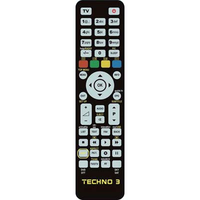 Telecomando programmabile techno 3 bravo