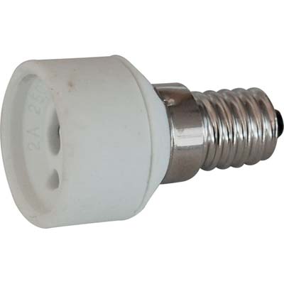 Adattatore lampada e14-gu10