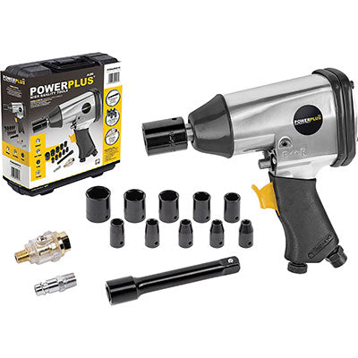 Avvitatore ac pneumatico in kit power plus