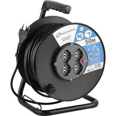 Avvolgicavo bricolage 49028 electraline