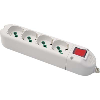 Multipresa - cavo bipasso + schuko + int.lum fme