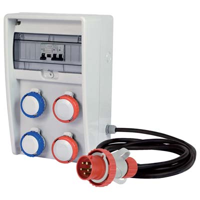 Quadro distribuzione rosso/blu ulisse fme