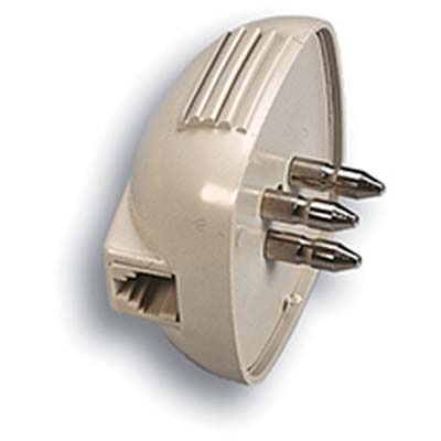 SPINA TRIPOLARE + PRESA MODULARE + PLUG 6/4 FME