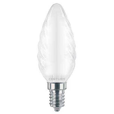 Lampada wire led tortiglione incanto saten century
