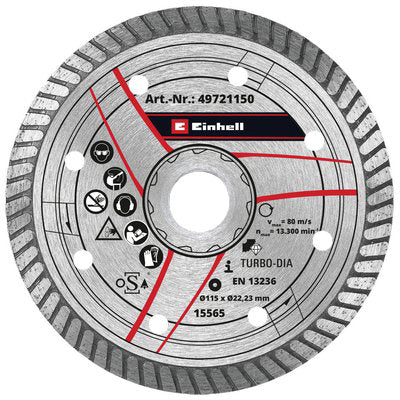 Disco x tagliapiastrella te-tc 18/115 einhell