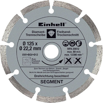Disco x scanalatore muro th-ma 1300 einhell