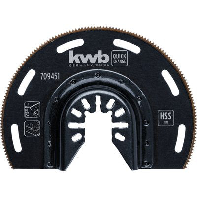 Lama x multifunzione semicircolare hss kwb