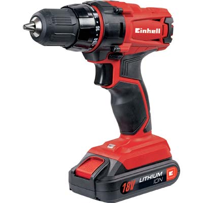 Trapano avvit batteria tc-cd 18-2 1x1,5 li einhell