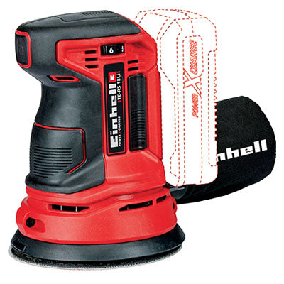 Levigatrice rotorbitale batteria te-rs18li einhell