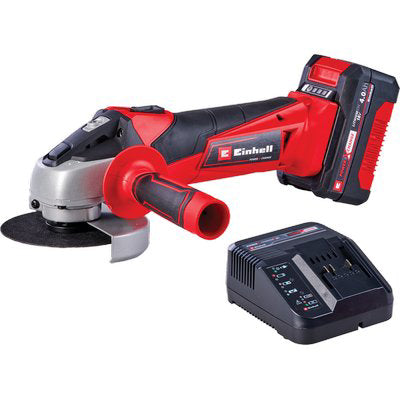 Smerigliatrice ang batteria tc-ag18/115 li einhell