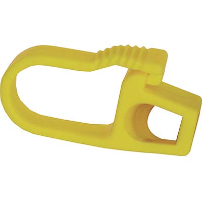 Gancio plastica x corda elastica effe