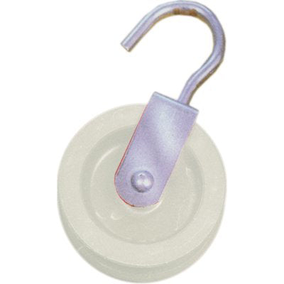 Carrucola nylon + gancio