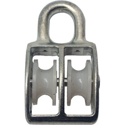 Puleggia nylon doppia self