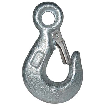 Gancio sollevamento fisso zincato