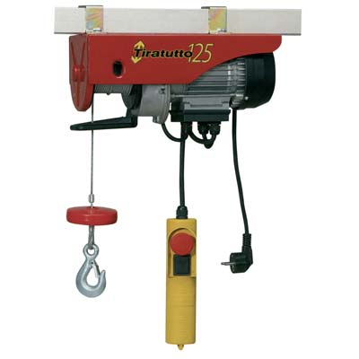 Paranco elettrico tiratutto 125 europea