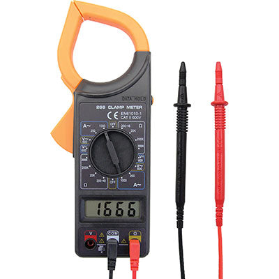 Pinza amperometrica + tester digitale