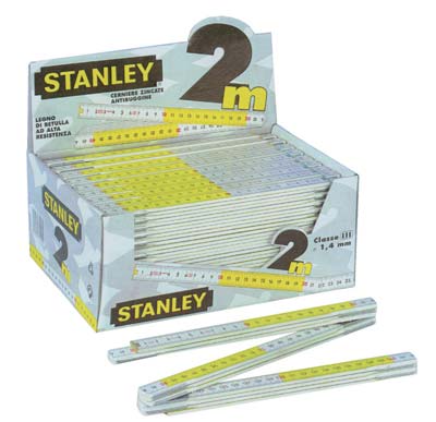 Doppiometro legno stanley
