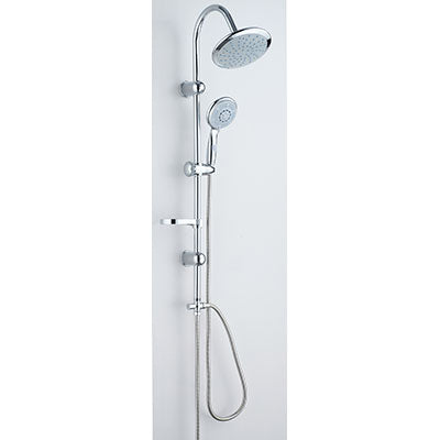 Saliscendi soffione + doccetta 5 getti edera effe