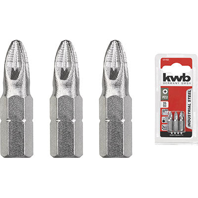 Inserto croce pozidriv x avvitatore kwb