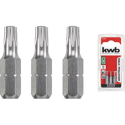 Inserto torx tamper x avvitatore kwb