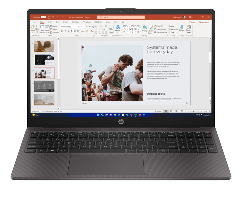 HP NB RYZEN 5 7520U 8GB 512GB 15.6" W11 HOME 8A670EA +GAR3Y art.6790