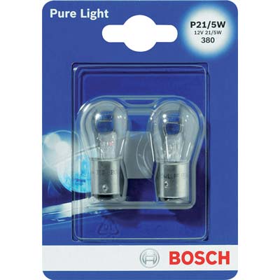 Lampada auto posteriori pure light p21 016 bosch