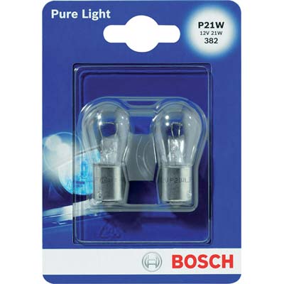 Lampada auto posteriori pure light p21 017 bosch