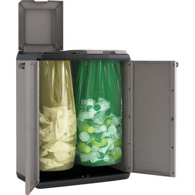 Armadietto immondizia split recycling keter