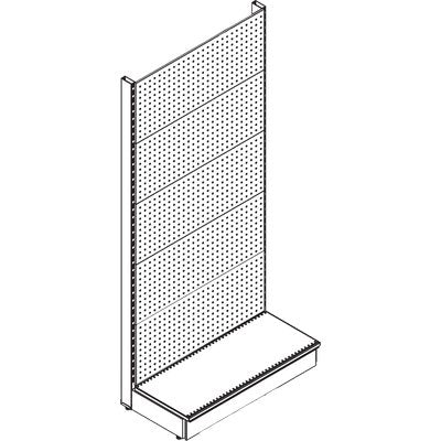 Scaffale market a parete